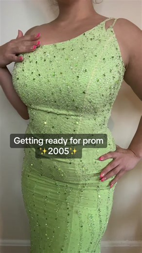 Prom Dress Reveal: My 2005 Prom Look!