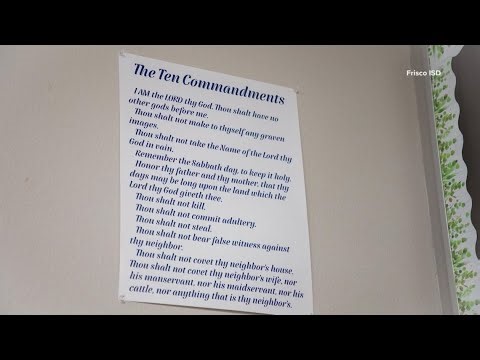 Appeals court hearing Ten Commandments case