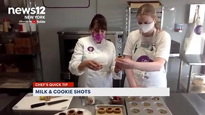 Need a fun way to ring in the New Year? Try making these milk and cookie shots at home! (Milk optional.) https://www.youtube.com/c/news12 | News 12