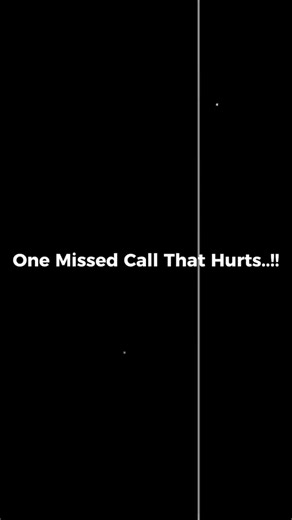 The Call I Never Returned 💔