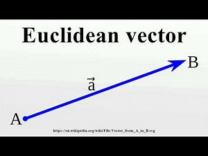 Euclidean vector
