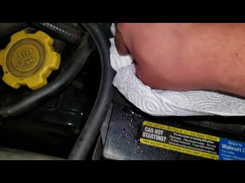 How to remove car battery corrosion with only Lemon Juice