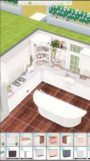 Sims 4 Speed Build | Kitchen | CC | ASMR Speedbuild Part 4