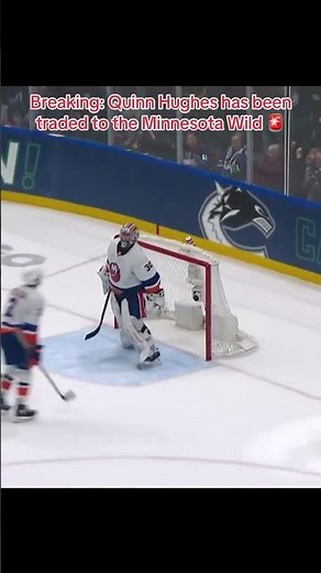 Canucks receive Zeev Buium, Marco Rossi, Liam Ohgren and a first-round pick