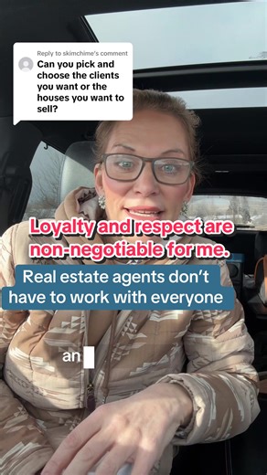 Replying to @skimchime Real estate agents don’t have to work with everyone. It took me 20 years to fully accept that. For a long time, I took every client, every listing, every massively overpriced house because I thought that’s what I was supposed to do. What I learned is that it only creates stress — for me and for the seller. When a house is priced way above market and doesn’t sell, the seller often ends up mad at the agent, even when the agent did everything right. I stopped doing that. I al