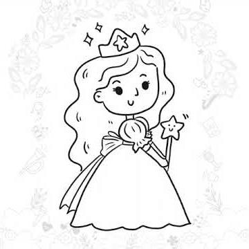 Princess Coloring Book