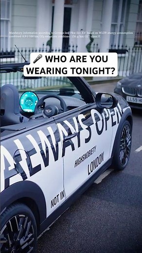 Custom MINI for London Fashion Week 😍