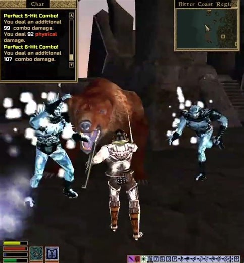 Morrowind MMO - Gertude Bear Boss [Runescape Inspired] #mmo #morrowind #shorts