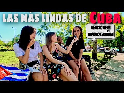 The most beautiful women in Cuba are in Holguín 😍🇨🇺 | Interviews on the streets of Cuba
