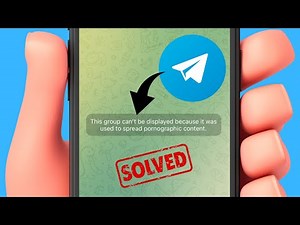 How to Fix 'This Group Can't Be Displayed' on Telegram for iPhone/Android