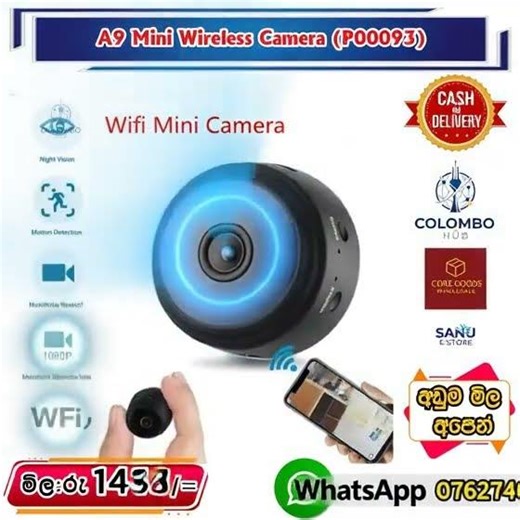 A9 Mini Wireless Camera (P00093)