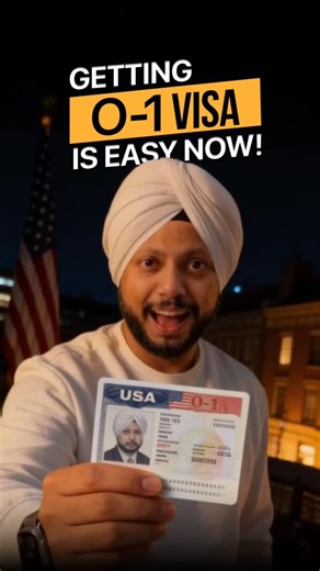 Gundeep on Instagram: "The “Einstein Visa” isn’t just for Geniuses anymore. 🇺🇸🧠 The US Government’ exclusive visa (The O-1) has a new Exception. Originally, this was reserved for Nobel Prize winners, world-class scientists, and legends like John Lennon. Now? It is being handed to TikTokers and OnlyFans creators. The Shift: Usage of the O-1 visa has jumped 50% in the last decade. The Legal “Hack”: To get the visa, you must prove “extraordinary ability” and “commercial success.” • Old World: Yo