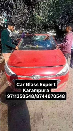 Hyundai i20 elite front windshield replacement #automobile #youtubeshorts #popular #fyp #love #fy