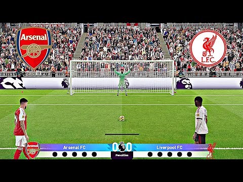 ARSENAL VS LIVERPOOL FULL PENALTY SHOOTOUT | ARS VS LIV HIGHLIGHTS