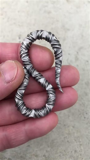 stainless key hook “crash”3D