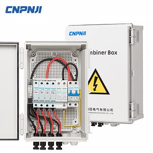 [Hot Item] Hot Selling PV IP65 4 in 1 out 4 Strings 15A 500V DC Solar PV Array Combiner Box for Solar System