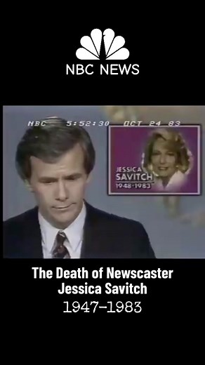 #nostalgia #nbcnews #jessicasavitch #inmemoriam #1983
