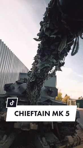Rare Chieftain Mk5 Tank with Mine Plough | Military History
