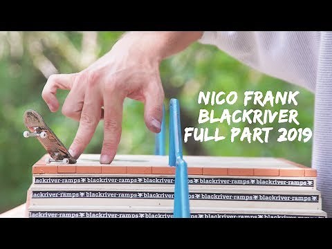 Nico Frank - Blackriver Full Part 2019 - Fingerboard World Championship Park