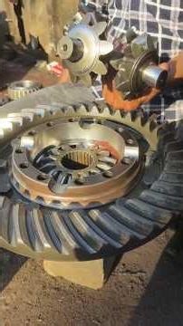 Differential Fitting Step By step #mechanic #mechanical #garage #work #shaft#repairing #differential