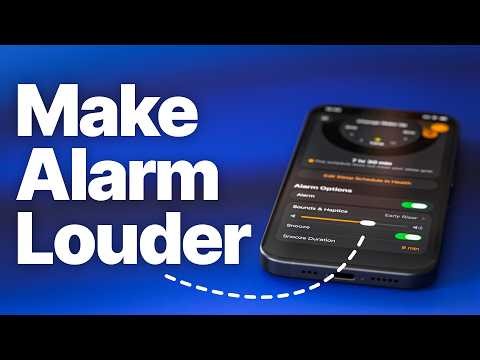 How to Make Your iPhone Alarm Louder (Fix Low Alarm Volume)
