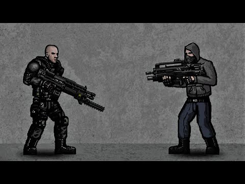 Leaden Sky - Super brutal 2d platformer with a very impressive realistic gore system