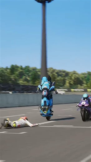 Blockade and chaos.⚠️#motogp