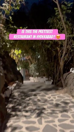 Is This the Prettiest Restaurant in Hyderabad? 😍 Olive Bistro Night Vibes ✨