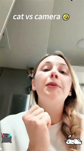 cat vs camera 🤣#fyp #foryou #funnyvideo #kucing #viral #catsoftiktok #meow #kitty #catlover #cutecat