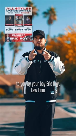 Rampage the Dancer on Instagram: "Less than 4 days way ‼️🚨 SAVE THE DATE @ericroylawfirm bringing one of the most exciting open styles dance battles back to Las Vegas this first Friday dec 5th JUDGES @justtreydakidd28 @jesse_sykes @imaniblake Prize 🏆 1st place 2000$ 2nd place 1000$ 3rd place 500$ 1054 S Main St Las Vegas, NV 89101 (right in front) At 7:30 pm Downtown Las Vegas prelims start see you guys there ✌🏽 #dance #lasvegas #dancecompetition #downtownlasvegas #firstfriday"