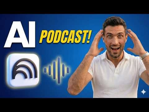 Google NotebookLM Tutorial: Turn ANY PDF into an AI Podcast in Minutes!