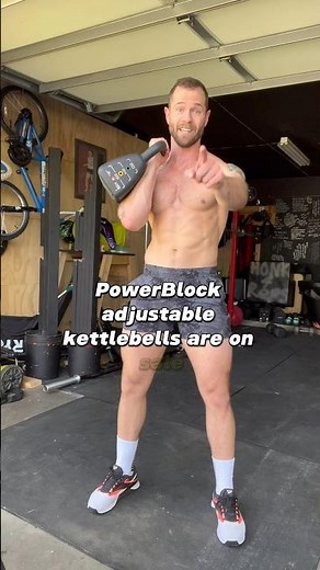 PowerBlock Adjustable Kettlebells 🏆 #gym #workout