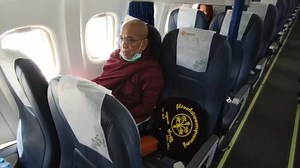 နိုင်ငံ တစ်လှံ တစ်လျား ပရိတ်ရွတ်ခရီးစဉ် သာဓု ခေါ်ဆိုနိုင်ရန် မျှဝေ အပ်ပါသည်။ ရန်ကုန်/ မန္တလေး/ မြစ်ကြီးနား/ ညောင်ဦး/ရန်ကုန်၊ နံနက် ၀၉၀၀ နာရီ မှ ၁၆၁၅ နာရီအထိ ဖြစ်ပါသည်။ | Myanmar National Airlines