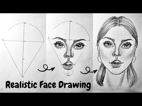 Realistic Portrait Drawing Tutorial | Easy Step-by-Step for Absolute Beginners