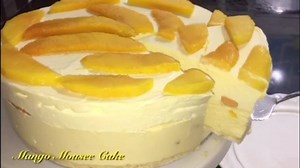 18K views · 420 reactions | "Mango Mousse Cake" Full Recipe...