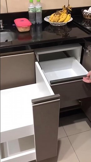 Modular Kitchen Corner Storage Solutions | Maximize Your Kitchen Organization #shorts