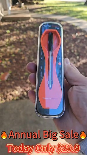 🔥 Think your BBQ game can’t get any better? Think again! 🔥 Meet the Portable Digital Meat Thermometer — your new secret weapon for perfectly cooked steaks, roasts, and ribs every time! 🥩📱 🌡️ Real-time temperature tracking via Bluetooth app control 🍖 Stainless steel probe for precise, fast readings 🔥 Works with grill, smoker, oven & BBQ — no guesswork needed 📲 Get instant alerts when your food hits the ideal temp! Ready to stop guessing and start grilling like a pro? 🔥🍗 #MeatThermometer