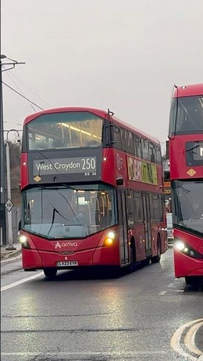 ELECTRIC London Bus Route 250 To West Croydon 🔋🚎🇬🇧 || #londonbuses #250 #croydon #brixton