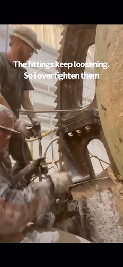 #mechanic #milwright #fyp #engineering | Engine Rebuild In Desert