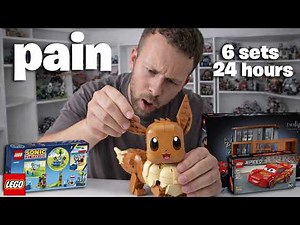 I Built 6 LEGO Sets in 24 Hours…