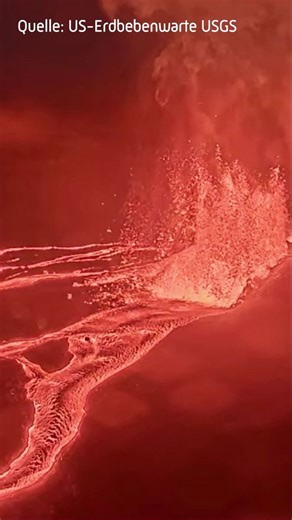 Lava und Wirbelwinde: Vulkan Kilauea auf Hawaii bricht aus