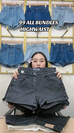MIX HIGHWAIST Womenswear Bottoms Shorts - ₱99 Deal