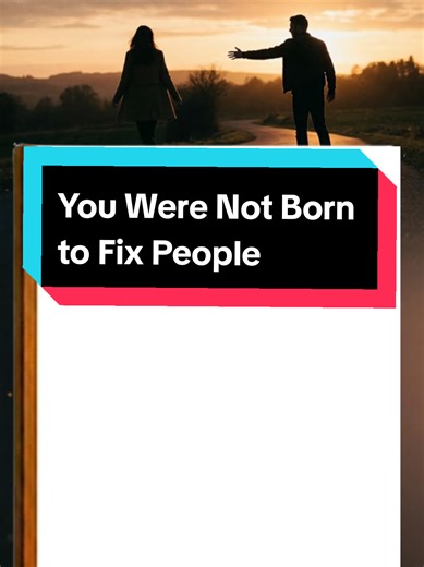 You Were Not Born to Fix People: Reading Practice
