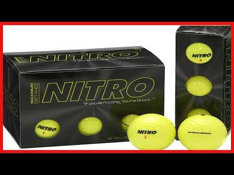 Experience Explosive Distance and Durability with Super Reactive Titanium Core Golf Balls