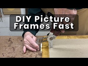 How to Make Rustic Picture Frames Aged Wood Look with Stain