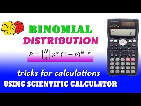 Binomial Distribution Calculation tricks Using Scientific Calculator ||Binomial_Scientific