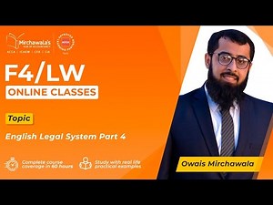 04 Corporate & Business Law (LW/F4) - English Legal System Part 4