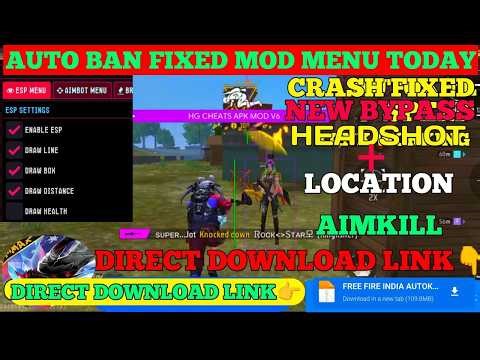 OB52 FREE FIRE MOD MENU 🔥 UNLIMITED DIAMOND HACK 🔥 FF MOD MENU APK 2025