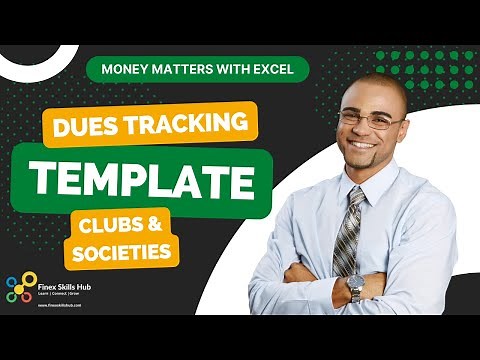 Dues Tracking Template for Clubs and Societies