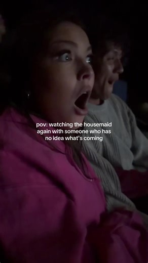 went again and this was also my reaction watching it… I didn't read the book, but seeing it a second time was even better !! #thehousemaid #thehousemaidmovie #sydneysweeney #andrewwinchester #trending